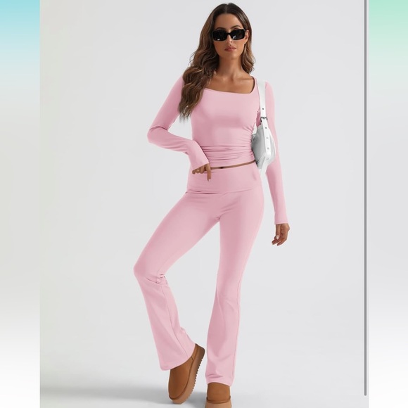 NWT Two Piece Lounge Sets 2 Piece Fall Outfit, MULTI COLORS AVAILABLE - Picture 2 of 10